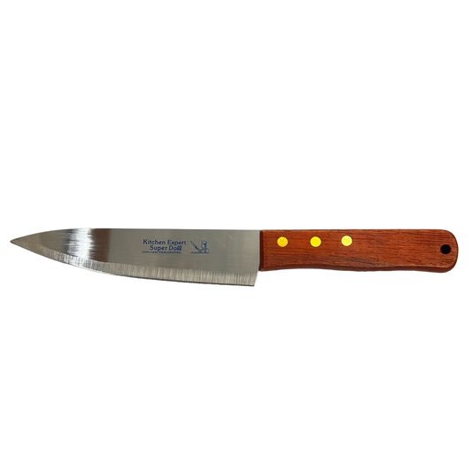 Cuchillo Mango Madera 6"